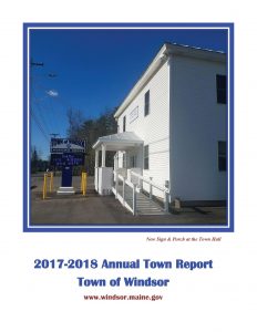 Windsor Maine Town Report - official site of the Town of Windsor Maine